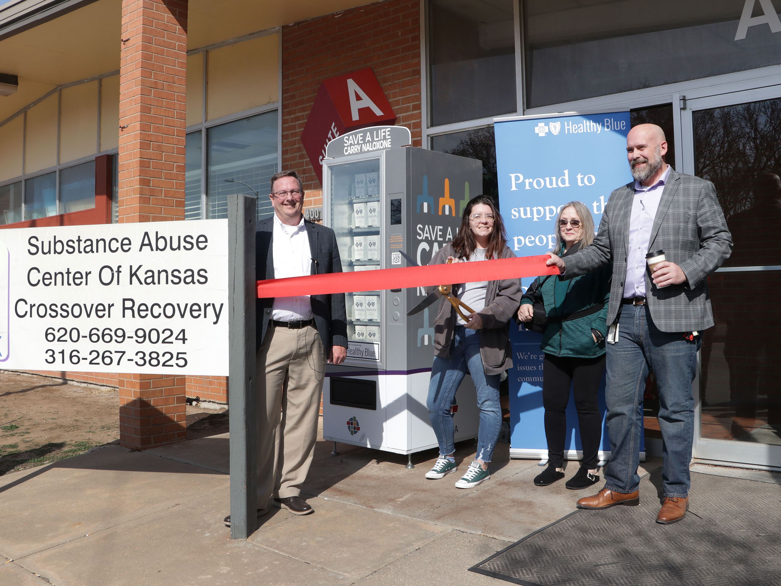 New Naloxone Vending Machine available in Hutchinson - News Image